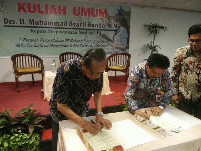 STIKes Mega Rezky Gandeng Perpustakaan Nasional RI Perkuat 